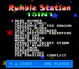 Rumble Station 15-in-1